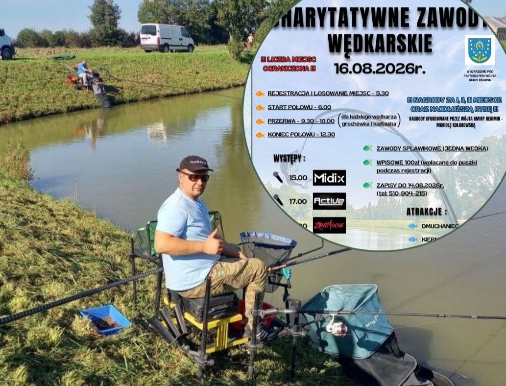 Charytatywne zawody wędkarskie w Koziczynie. Wędkarze będą zbierać pieniądze dla Kasi